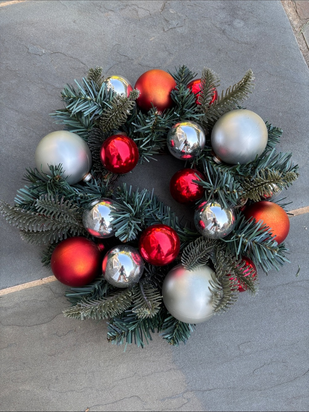 Pottery Barn Small Ornament Wreath
